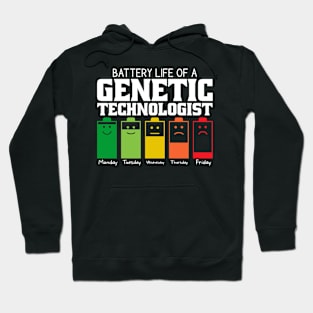 Battery Life Of A Genetic Technologist Hoodie
